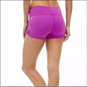 Fabletics Purple Dili Spandex Shorts